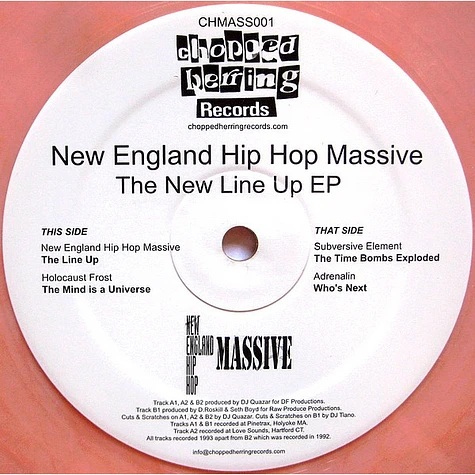 V.A. - New England Hip Hop Massive - The New Line Up EP