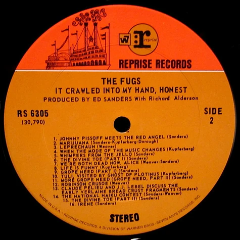 The Fugs - It Crawled Into My Hand, Honest
