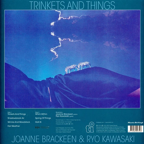 Joanne Ryo Kawasaki Brackeen - Trinkets And Things