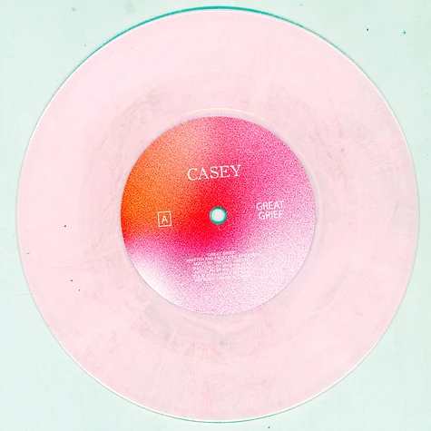 Casey - Great Grief / Atone Pink Vinyl Edition
