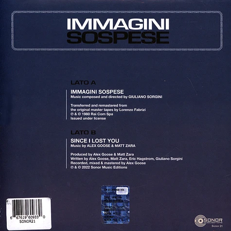 Giuliano Sorgini - Immagini Sospese