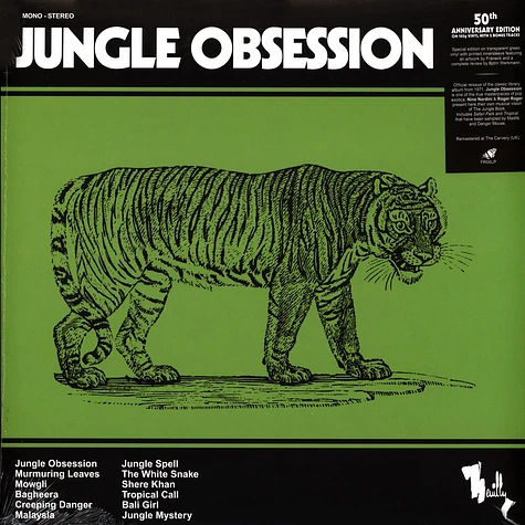 Nino Nardini & Roger Roger - Jungle Obsession Colored Vinyl Edition