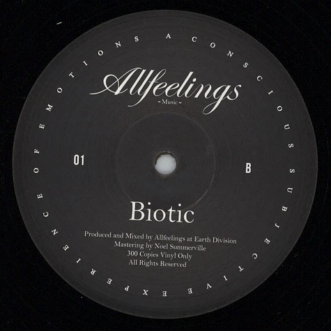 Allfeelings - Biotic