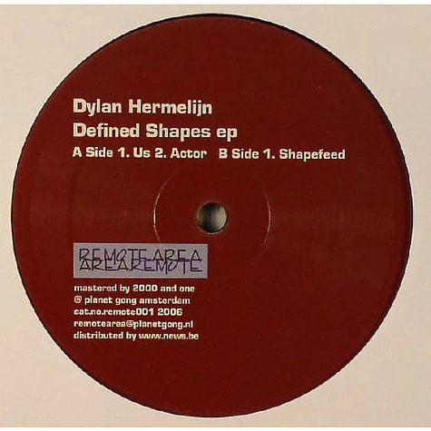 Dylan Hermelijn - Defined Shapes EP