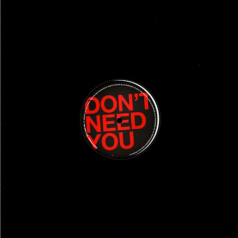 Marco Faraone - Don't Need You