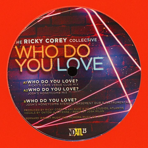 The Ricky Corey Collective - Who Do You Love?