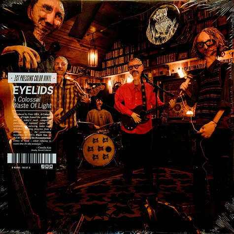 Eyelids - A Colossal Waste Of Lioght Clear With Purple Vinyl Edition