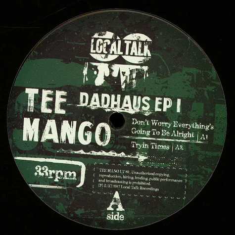 Tee Mango - Dadhaus EP 1