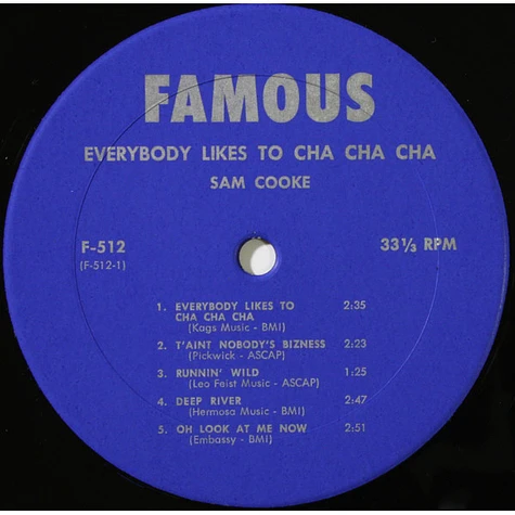 Sam Cooke - Every Body Likes To Cha-Cha-Cha!