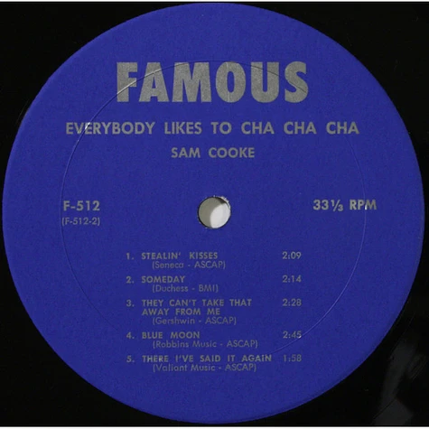 Sam Cooke - Every Body Likes To Cha-Cha-Cha!