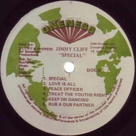 Jimmy Cliff - Special