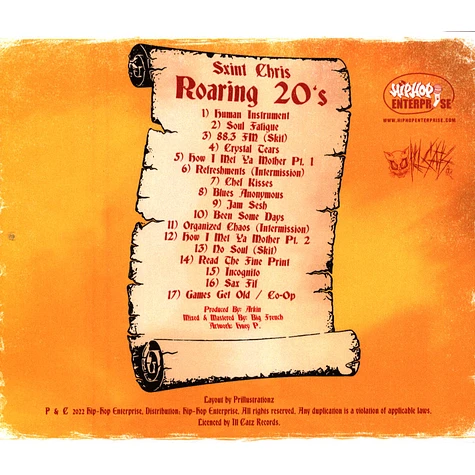 Sxint Chris X Arkin - Roaring 20's Album