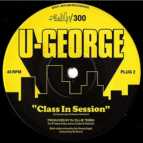 Soundsci / U-George - In A Flash / Class In Session