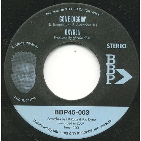 Oxygen / Hype Sound Productions - Gone Diggin' / Mastermind's In Effect