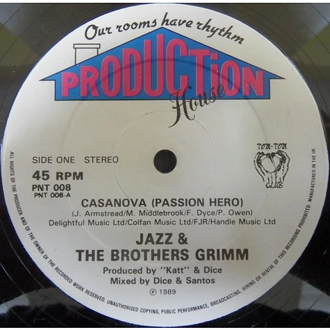 Jazz & The Brothers Grimm - Casanova (Passion Hero)