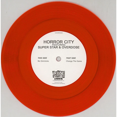 Horror City - No Gimmicks / Change The Game
