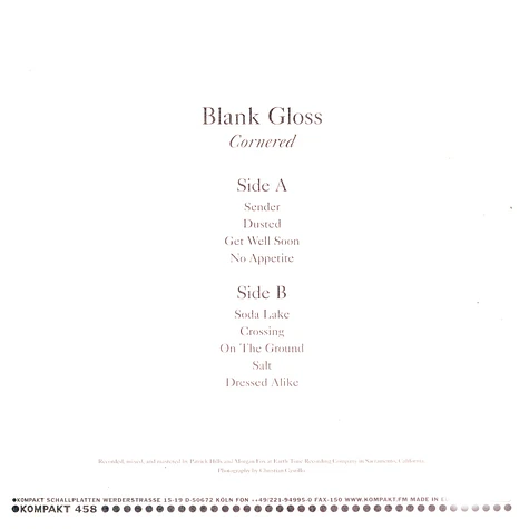 Blank Gloss - Cornered