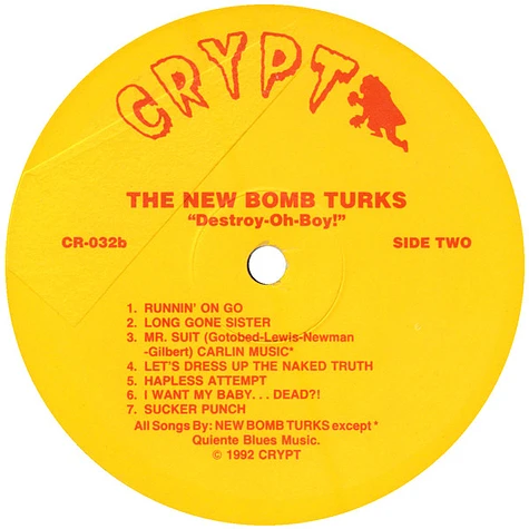 The New Bomb Turks - !!Destroy-Oh-Boy!!