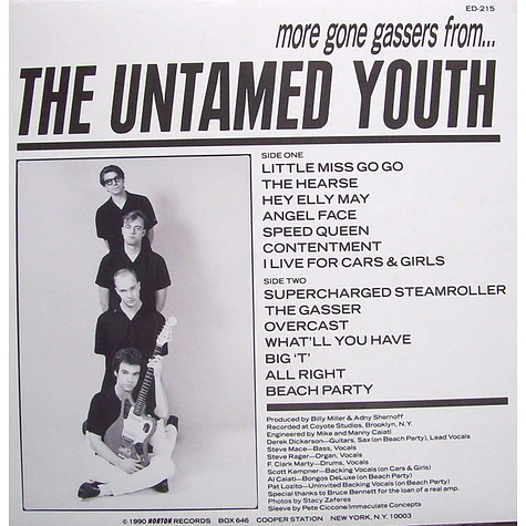 Untamed Youth - More Gone Gassers From