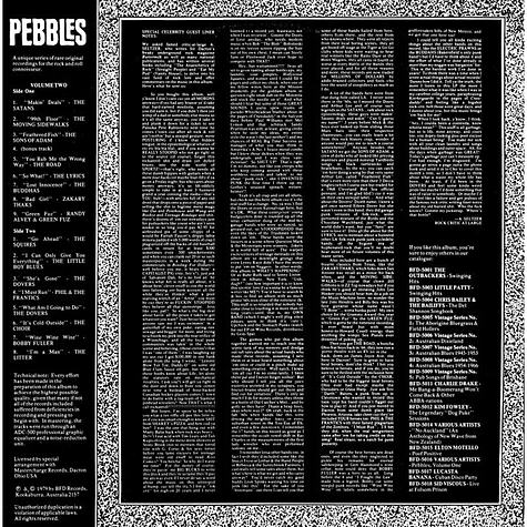 V.A. - Pebbles Volume 2