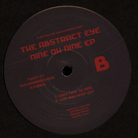 The Abstract Eye - Nine Oh Nine EP