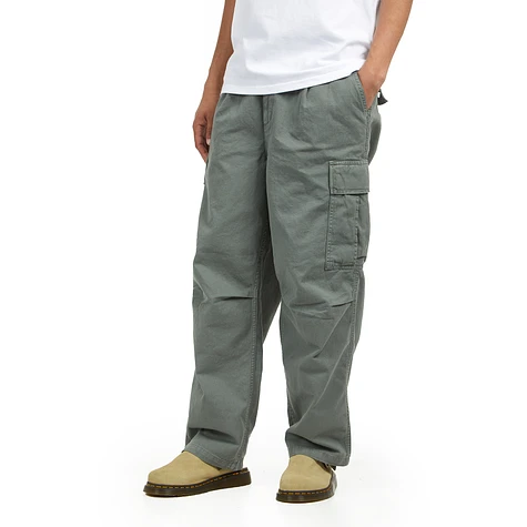 Shop Carhartt WIP Cole Cargo Pant Organic Moraga Pants (smoke