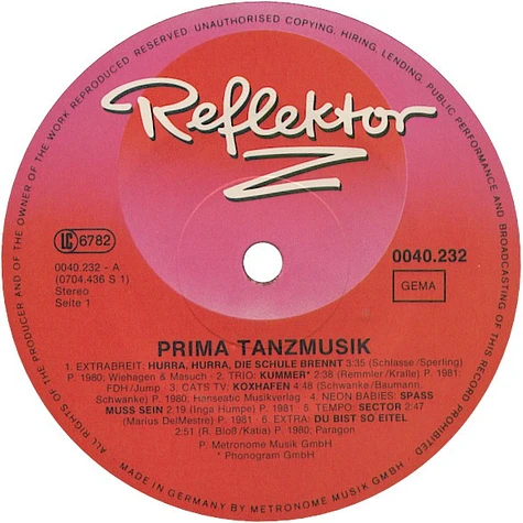 V.A. - Prima Tanzmusik