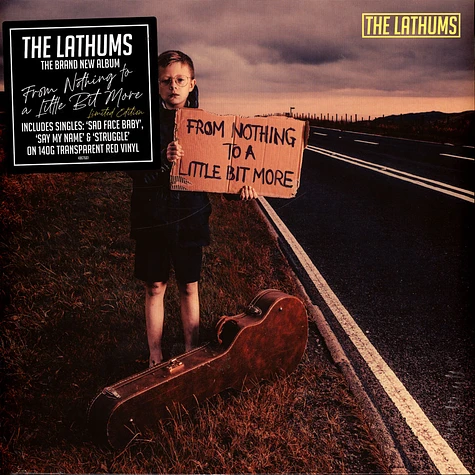 The Lathums - From Nothing To A Little Bit More Transparent Red Vinyl Edition