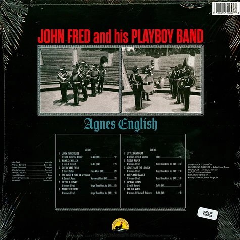 John Fred & His Playboy Band - Judy In Disguise With Glasses