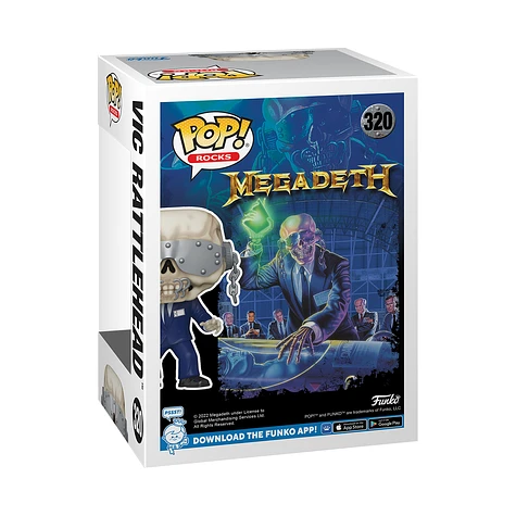 Funko - POP Rocks: Megadeth - Vic Rattlehead