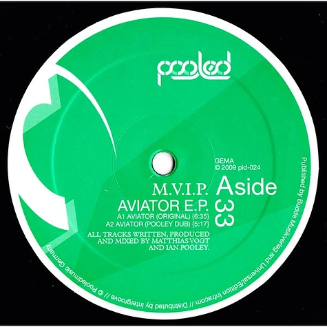 M.V.I.P. - Aviator E.P.