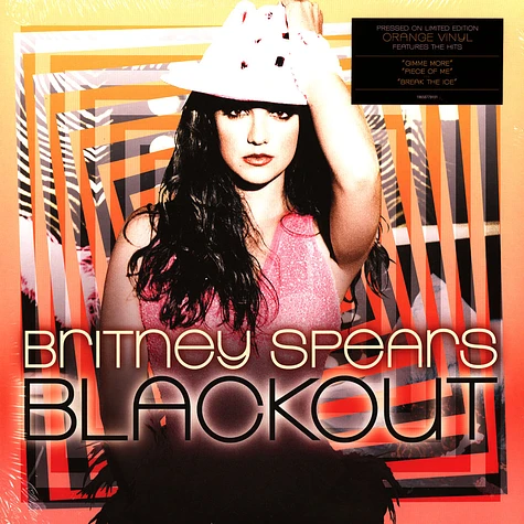 Britney Spears - Blackout Opaque Orange Vinyl Edition