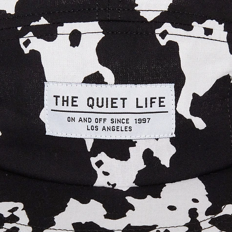 The Quiet Life - Cow 5 Panel Camper Cap