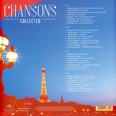 V.A. - Chansons Collected Red & Blue Vinyl Edition