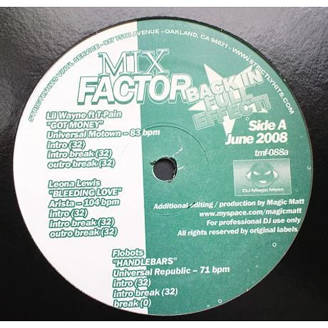 V.A. - Mix Factor (June 2008)