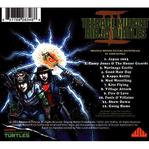 John Du Prez - OST Teenage Mutant Ninja Turtles III