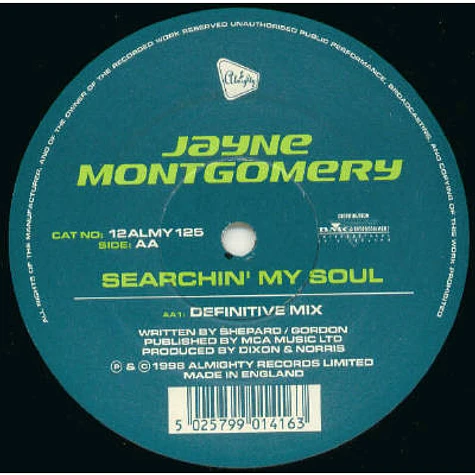 Jayne Montgomery - Searchin' My Soul