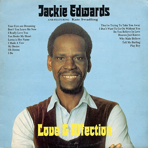 Jackie Edwards And Featuring Kate Swadling - Love & Affection