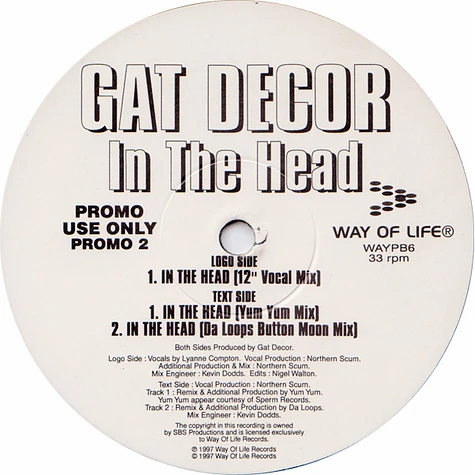 Gat Decor - In The Head