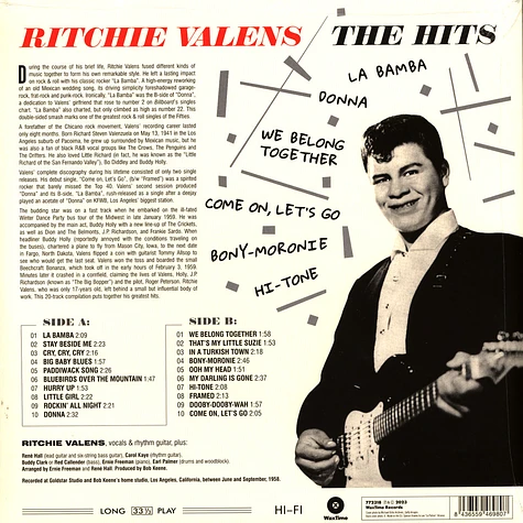 Ritchie Valens - Ritchie Valens - The Hits