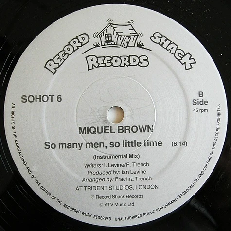 Miquel Brown - So Many Men, So Little Time