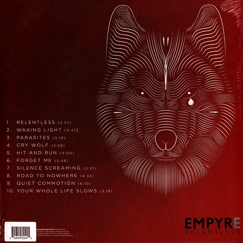Empyre - Relentless Red Vinyl Edition