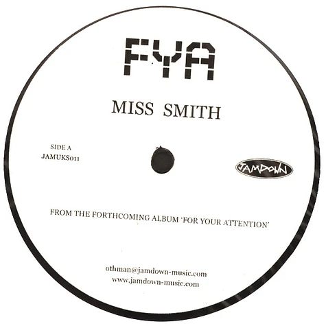 Miss Smith - Fya