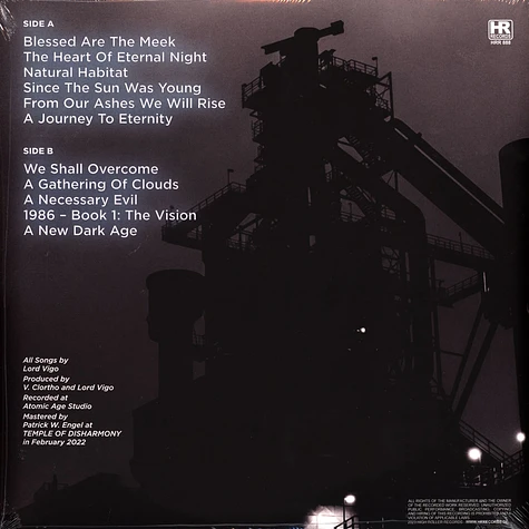 Lord Vigo - We Shall Overcome White Vinyl Edition