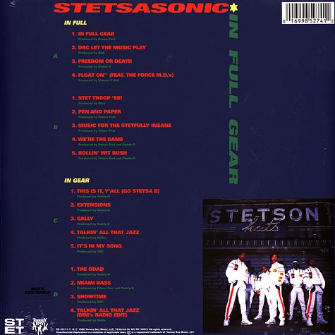 Stetsasonic - In Full Gear 35th Anniversary Record Store Day 2023 Edition