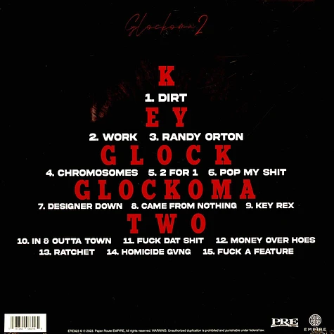 Key Glock - Glockoma 2 Splatter Vinyl Edition