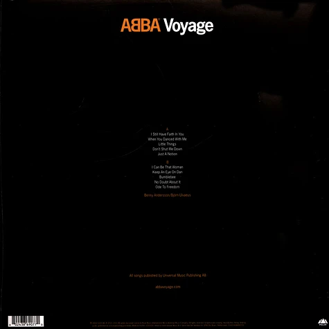 ABBA - Voyage Alternative Picture Disc Edition