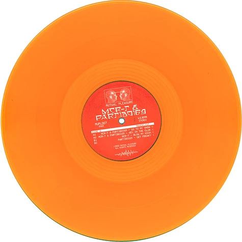Mcr-T & Partiboi69 - Naughty By Nature Fluorescent Orange Vinyl Edition