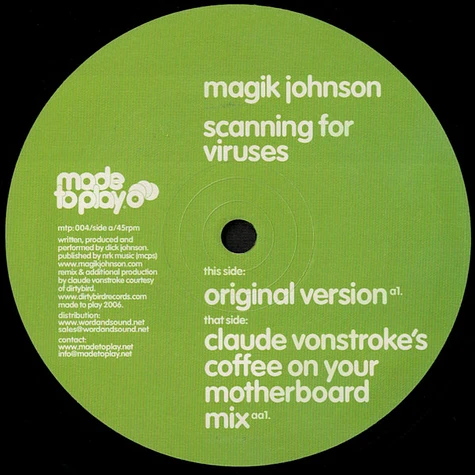 Magik Johnson - Scanning For Viruses