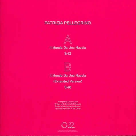 Patrizia Pellegrino - Il Mondo Da Una Nuvola